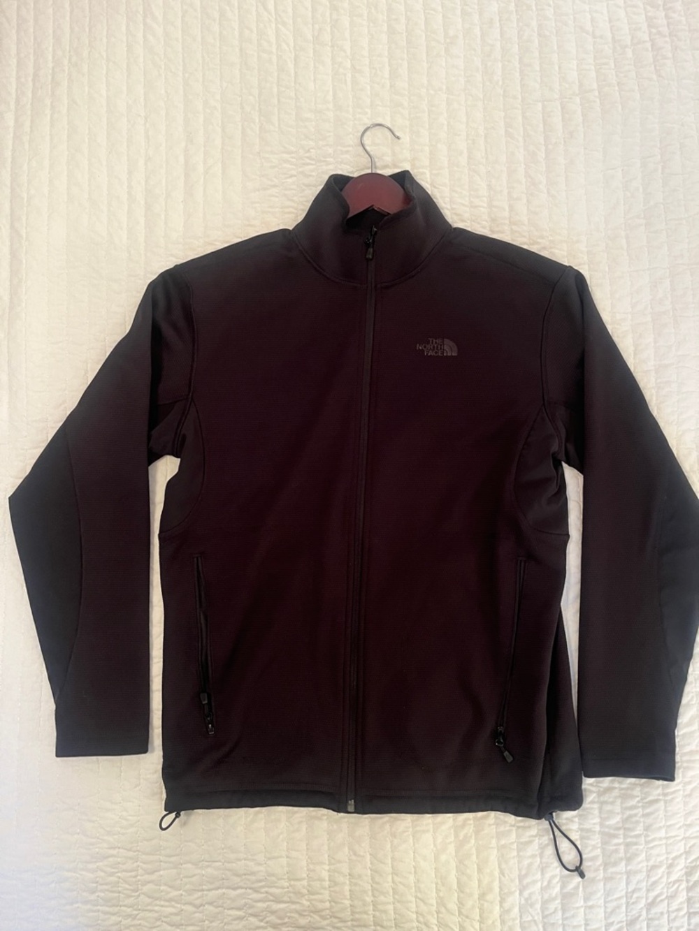 The North Face Men's Black Full-Zip Softshell Jacket - Picture 4 of 5